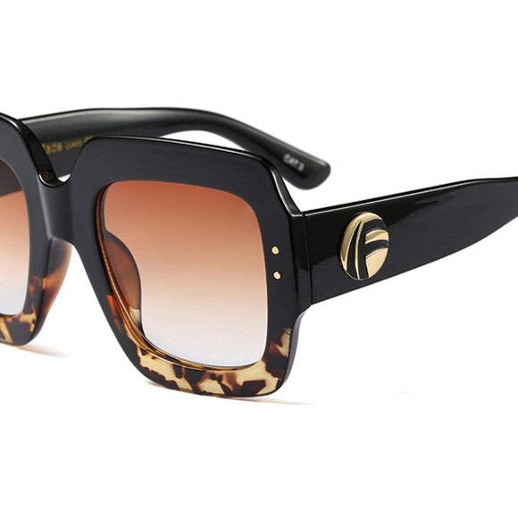Retro Square Sunglasses Oversized Y2K Chic Vintage Designer Inspired Shades main image 8